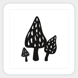 Mushroom Master Toadstools Sticker